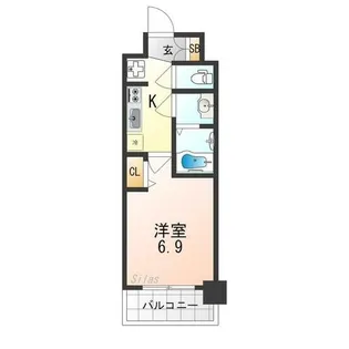 プレサンスTHE KYOTO 華苑【1階】の間取り