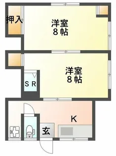 パーク塩屋【2階】の間取り