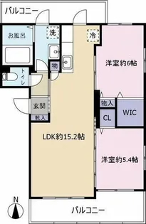 ドミール博多南 A棟【3階】の間取り