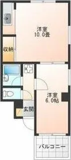 アーク若宮【2階】の間取り