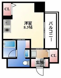 パークアクシス新栄【10階】の間取り