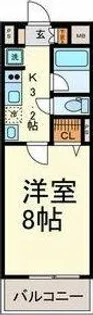 ベレーサ名駅ウエスト【10階】の間取り