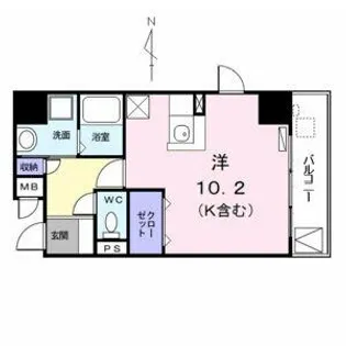 ベル アンジュ【3階】の間取り