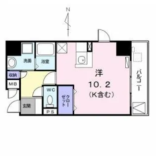 ベル アンジュ【3階】の間取り