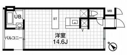 匠空KYOMACHIBORI【7階】の間取り