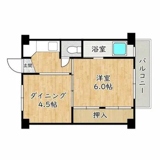 大阪府河内長野市木戸3丁目【アパート】の間取り