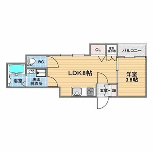 Vinculum Novem【1階】の間取り