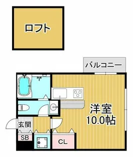 BRISTOL【3階】の間取り