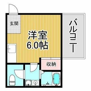 シェトア北【1階】の間取り