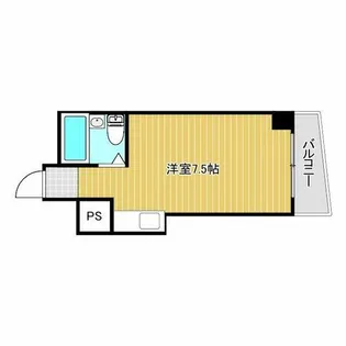 サンクス林【1階】の間取り