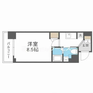 ファーストフィオーレ京橋イースト【2階】の間取り