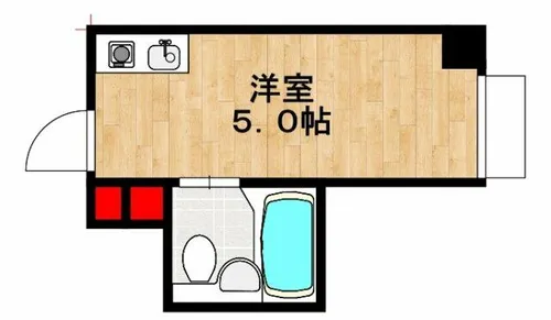 ラパンジール本田Ⅱ【2階】の間取り