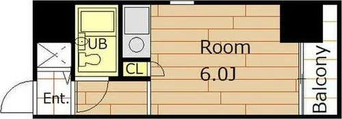 ラ・ハイール住吉【2階】の間取り