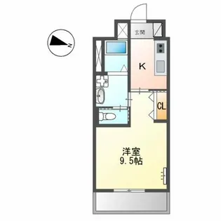 リゼ【2階】の間取り