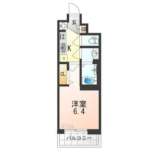 ファステート京都ステーションウォズ【4階】の間取り