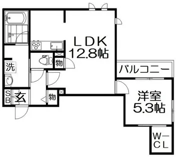 Sha Maison Ecrarge【2階】の間取り