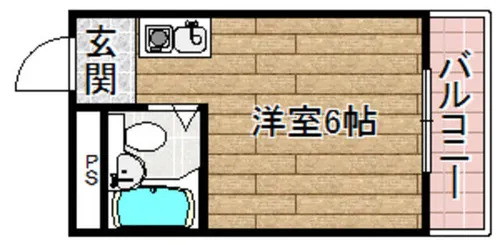 ステップ上牧【4階】の間取り