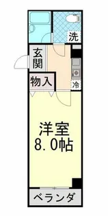 スペース・K【4階】の間取り
