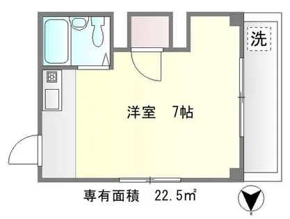 ラ・プチ・メゾン法然院【3階】の間取り