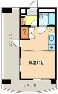 シャトレー平針【5階】の間取り