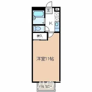 MAGNOLIA HOUSE【1階】の間取り