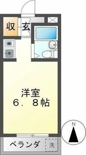 スペースイン金山【3階】の間取り
