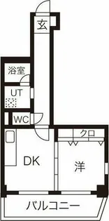 ハイリスベーネ池下【1階】の間取り