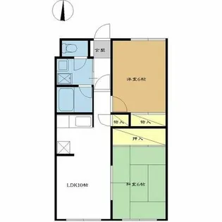 αNEXT102【1階】の間取り