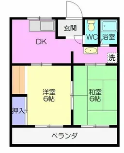 グレース21【303号室】の間取り