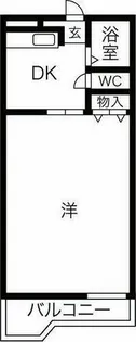 ハイツメモリー【1階】の間取り