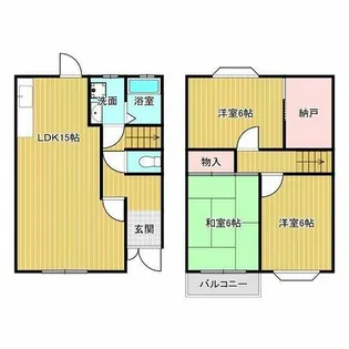 N・Sハイツ【1階】の間取り