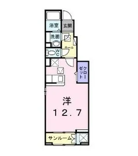 グレイスコート【1階】の間取り