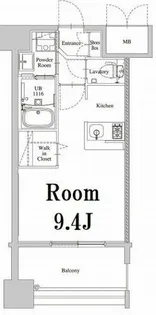 エンクレスト姪浜【1304号室】の間取り