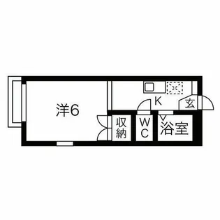 アネックスタナカ【102号室】の間取り