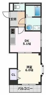 アイリス【1階】の間取り
