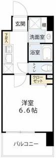 ワールドアイ大阪城EASTⅡ【9階】の間取り