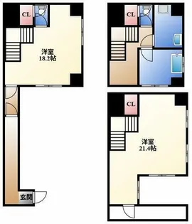 アコテパリジェンヌ【4階】の間取り