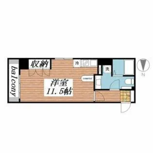 アル・ドゥ・6【5階】の間取り