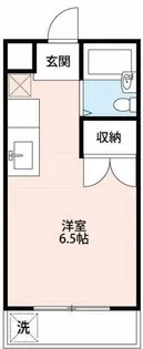 コーポカワチB【102号室】の間取り