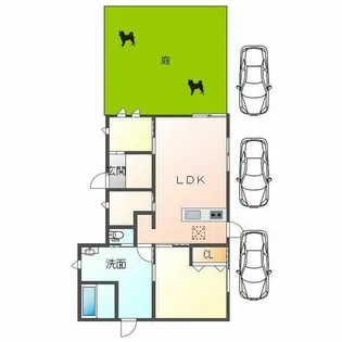 兵庫県明石市大久保町大久保町【一戸建】の間取り