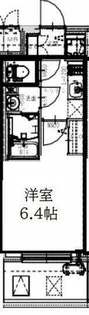エスリードレジデンスグラン大阪福島ノース【7階】の間取り