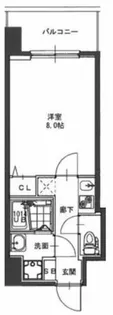 S-RESIDENCE緑橋駅前【12階】の間取り