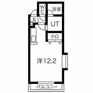 サンヒルズ広坂【101号室】の間取り