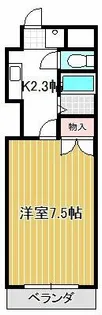 MAISON.DE.SHIMURA【101号室】の間取り