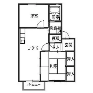 メゾンさくら【2階】の間取り