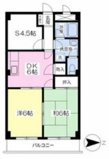 ロイヤル・ヴィラ壱番館【3階】の間取り