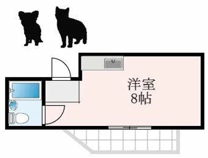 大阪府大阪狭山市池尻中1丁目【マンション】の間取り