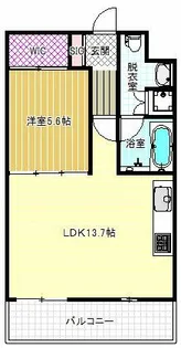ヴェヌスタ御舟【2階】の間取り