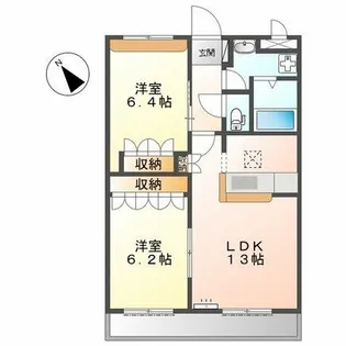 ルーエンハイム【103号室】の間取り