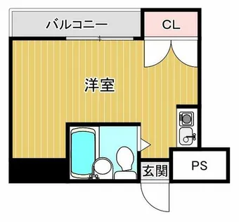 コロル淡路【4階】の間取り